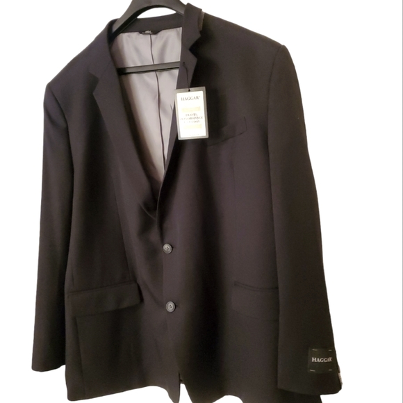 Haggar Men's Big and Tall Travel Performance Suit size 54 Regular - Picture 4 of 11